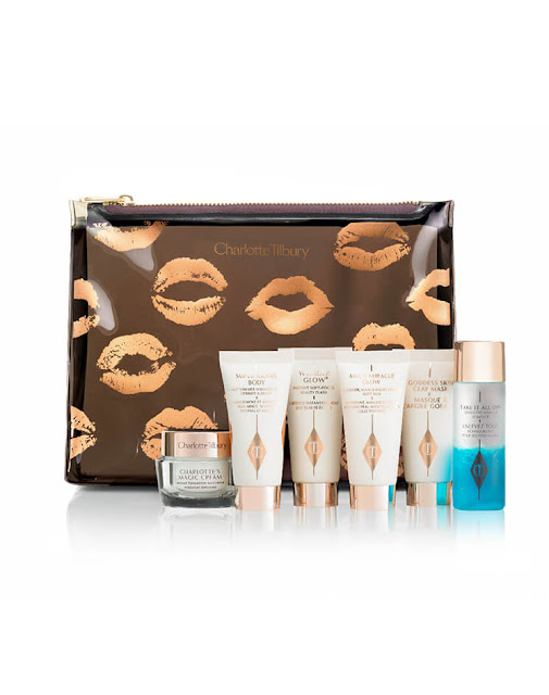 charlotte tilbury gift of red carpet skin travel kit