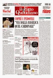 Il Fatto Quotidiano del 15 Marzo 2013 | ISSN 2037-089X | TRUE PDF | Quotidiano | Cronaca | Politica
Il quotidiano è edito dal 23 settembre 2009. L'uscita del giornale è stata preceduta da una lunga fase preparatoria iniziata il 28 maggio 2009 con l'annuncio del nuovo quotidiano dato sul blog voglioscendere.it da Marco Travaglio.
Il nome della testata è stato scelto in memoria del giornalista Enzo Biagi, conduttore del programma televisivo Il Fatto, mentre il logo del bambino con il megafono si ispira al quotidiano La Voce, in omaggio al suo fondatore Indro Montanelli.
L'editore ha manifestato la volontà di rinunciare ai fondi del finanziamento pubblico per l'editoria e di sovvenzionarsi soltanto con i proventi della pubblicità e delle vendite, e di usufruire solo delle tariffe postali agevolate per i prodotti editoriali sino alla loro abrogazione nell'aprile 2010.