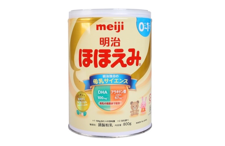 pha sữa công thức meiji