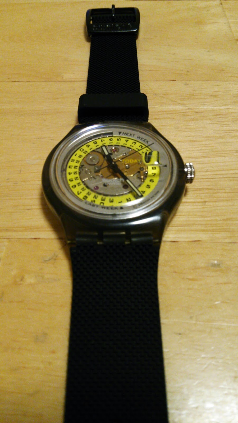 Memo的blog Swatch ベルト交換