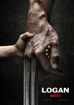 Poster of Logan 2017 BRRip 1080p Dual Audio Hindi English