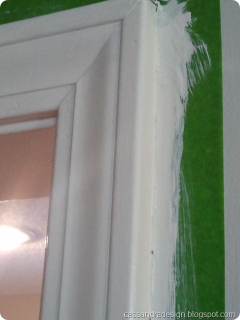 WhiteDoorTrimTaped