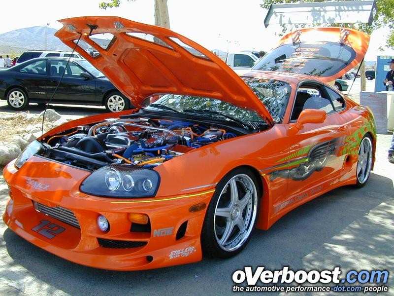 Toyota Supra fast and furious