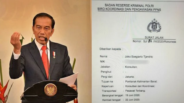 Misteri Kemarahan Jokowi di Hari Bersamaan dengan Terbitnya Surat Sakti Djoko Tjandra