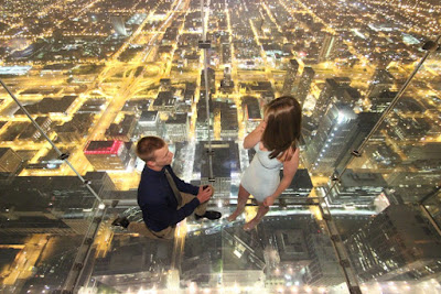 Propose In Chicago - skydeck