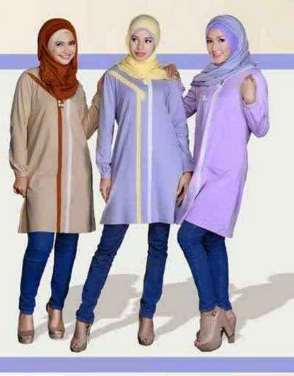 Model Baju Santriwati Nusagates