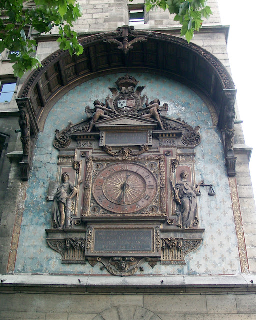 Tour de l'Horloge du palais de la Cité, Palais de justice de Paris, Boulevard du Palais, Paris