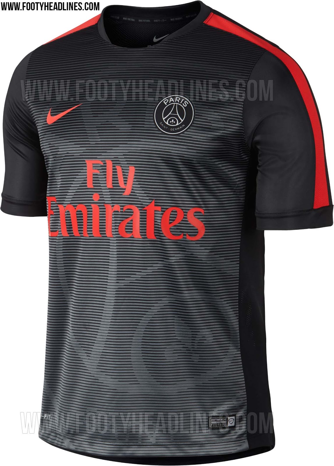 Paris Saint-Germain 2015 Pre-Match and Training Shirts Unveiled - Footy