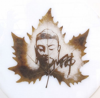 Leaf Carving Artwork