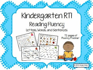 https://www.teacherspayteachers.com/Product/Kindergarten-RTI-Reading-Fluency-Pack-Letters-Words-Sentences-983023