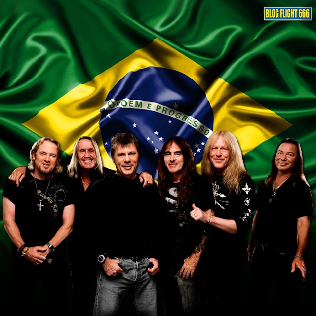 Iron Maiden em sua 9° turnê pelo Brasil!