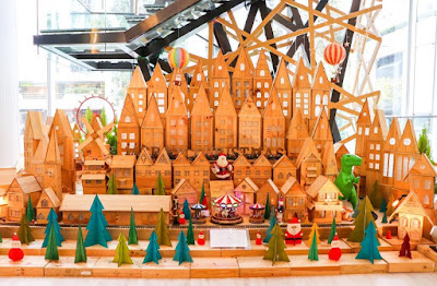 Source: Swire Hotels. The Christmas Village at East, Hong Kong.