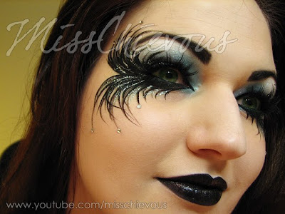  Makeup on Misschievous Tv  Fallen Angel Halloween Makeup