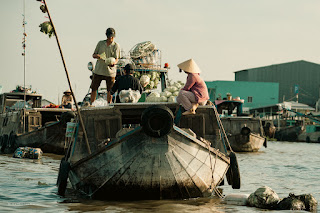 Can Tho floating market