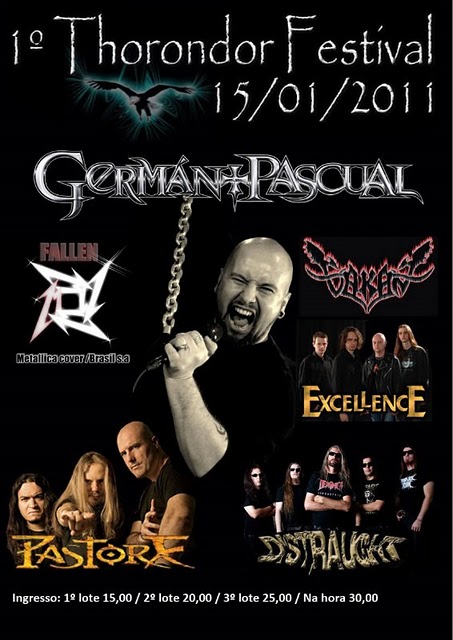 Thorondor Festival Heavy Metal no  Interior do Rio Grande Do Sul