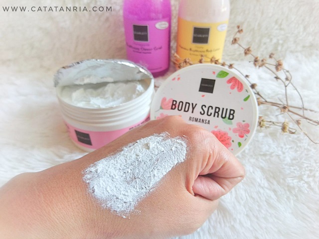 scarlett body scrub romansa