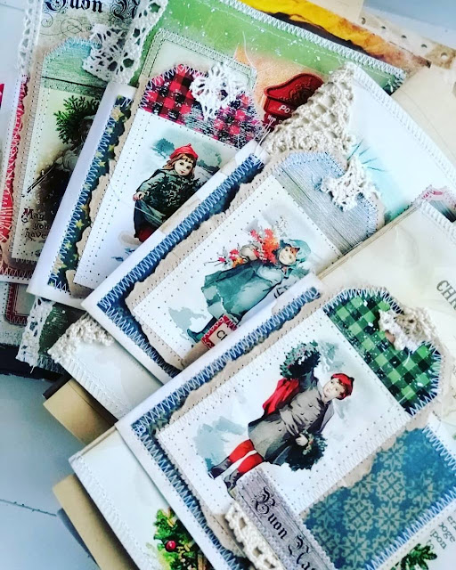 junk journal di Natale