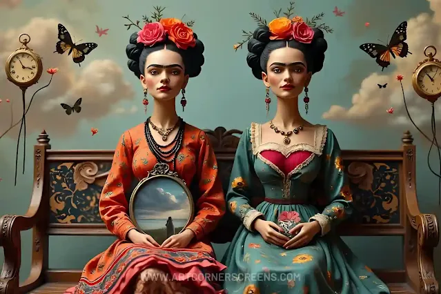 Frida Kahlo's Symbolic Art: The Two Fridas