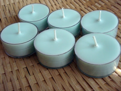 SALE Hawaiian Breeze Soy Tea Lights Set of 6 by ClassyChicBoutique