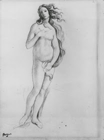 Vénus (d'après Botticelli) Edgar Degas, 1959