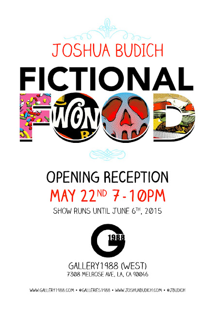 Joshua Budich, Fictional Food, cultura pop, comida, food