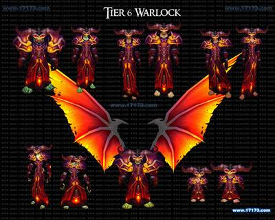 world of warcraft blood elf warlock. World of Warcraft:Tier 6 Full