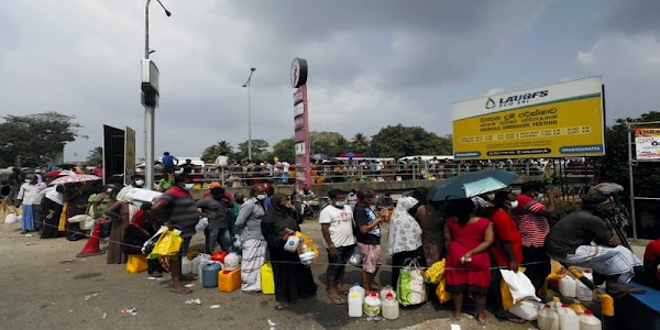 Antrian Minyak di Sri Lanka Kembali Memakan Korban, Dua Orang Meninggal Karena Terlalu Lama Mengantri