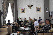 Brigjen TNI Dany Rakca Sambut Inspektur Jendral Angkatan Darat