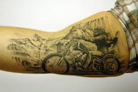 Motif Tato Biker 5