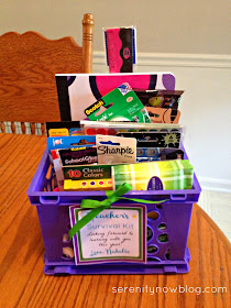 Teacher Survival Kit {Back to School Teacher Gift Idea} at Serenity Now