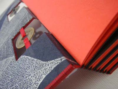 Red Black Oriental Journal Book