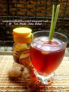 Resep Minuman Teh Madu Jahe Bakar