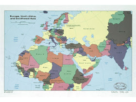 Map Of Southwest Europe 