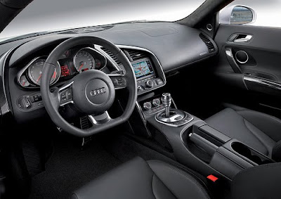 Audi R8, sport car, luxury car, car interior