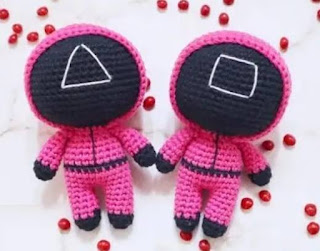 PATRON GRATIS SOLDADO | EL JUEGO DEL CALAMAR AMIGURUMI 54636