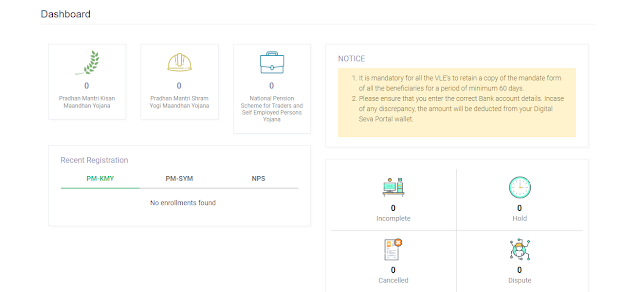 PM Kisan Mandhan Yojana online enrollment