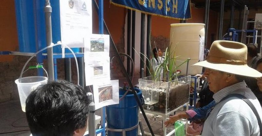 UNSCH: Presentan propuestas para purificar agua desde la Universidad Nacional de San Cristóbal de Huamanga