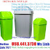 Thùng rác nắp lật khuyến mãi