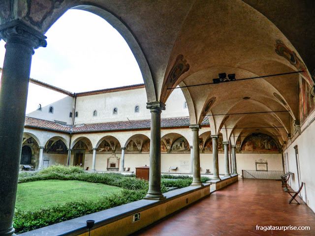 Claustro do Mosteiro de San Marco, em Florença