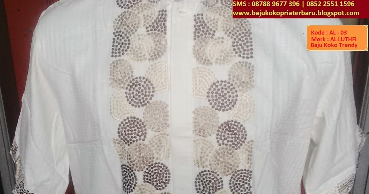 Jual Baju Koko Pria Modern Murah Trendy BB 5E65C8D8 WA 