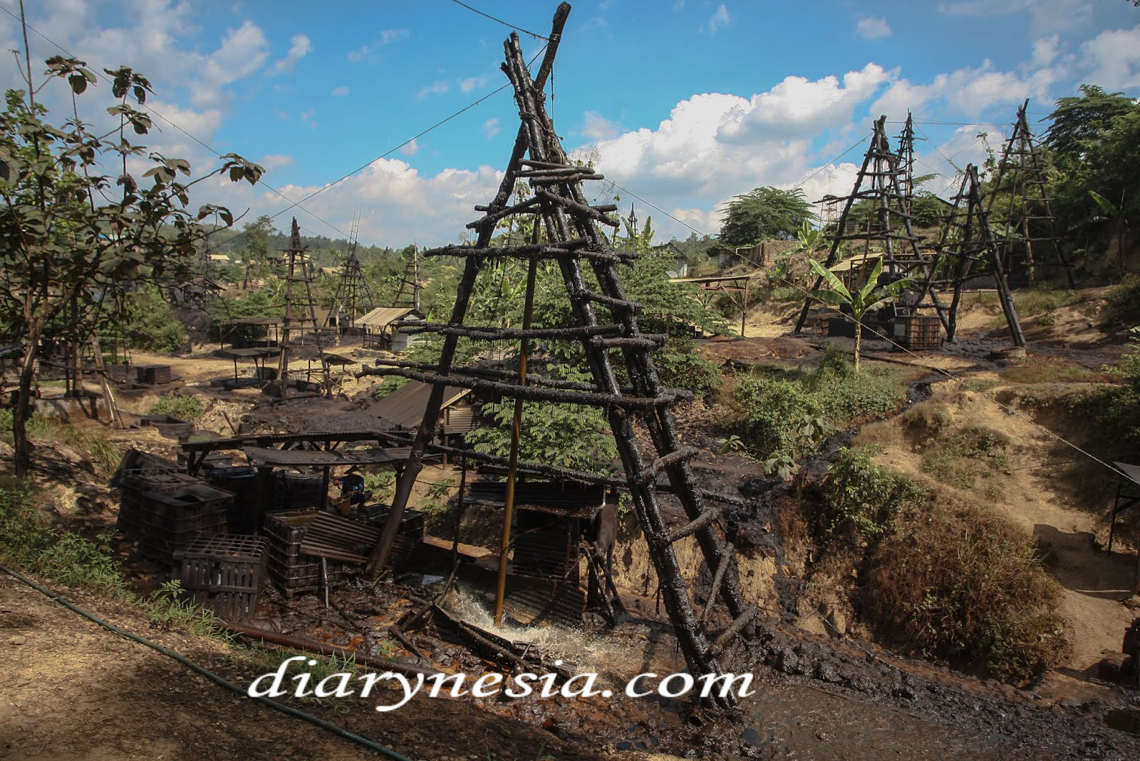 oil and gas tourism village, east java tourism, bojo negoro tourism, diarynesia