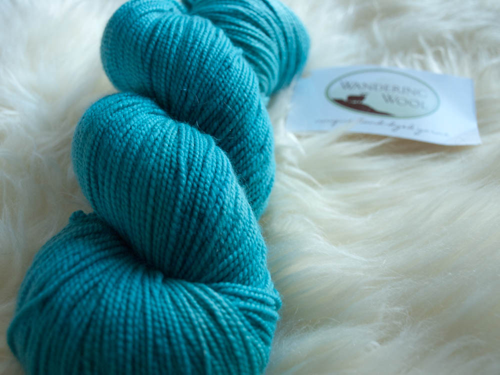 I really really love this color Joelle of Wandering Wool has some of the 