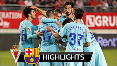 Hasil Copa del Rey 2017: Murcia vs Barcelona 0-3