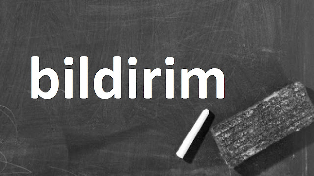 bildirim