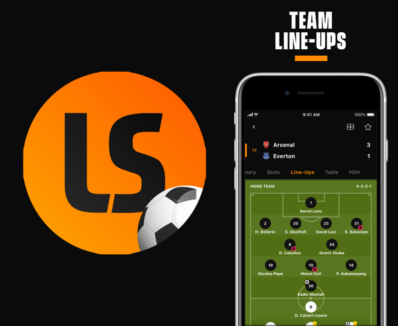 Ứng dụng LiveScore: Live Sports Scores