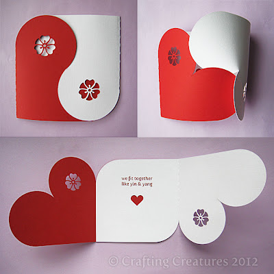 I originally designed this card as a wedding invitation for dear friends