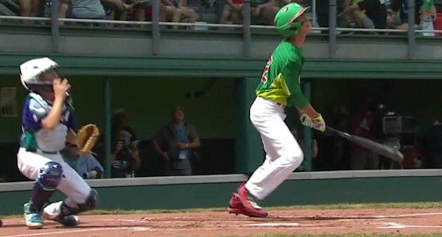 Mexico LLWS Andre Gaza monster home run