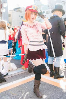 Cosplayer Jepang Membanjiri Jalanan di Osaka - 13