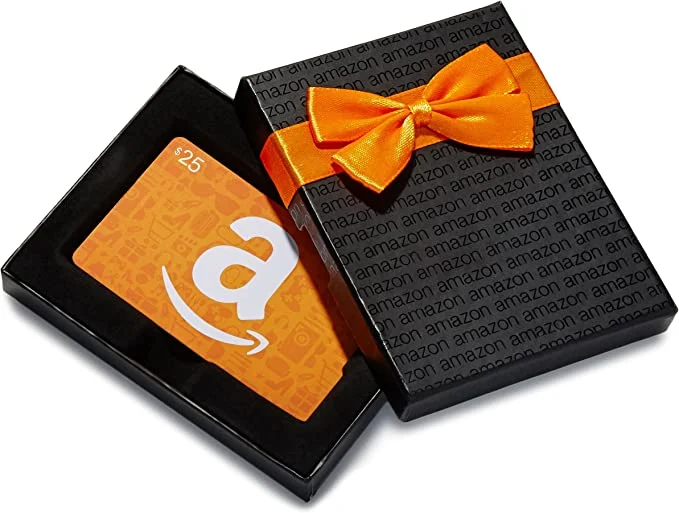 amazon gift cards box worth 25$