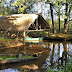 Hut in Forest Wallpaper